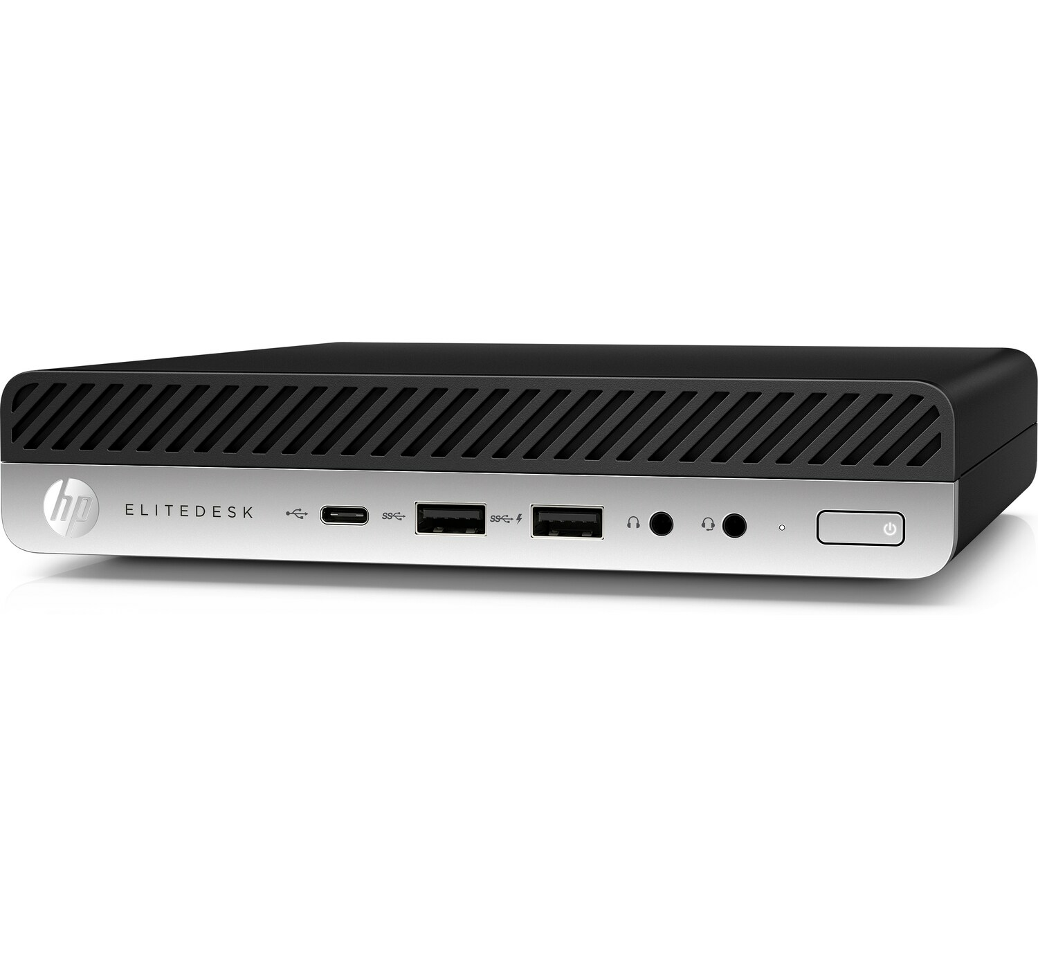T1A HP EliteDesk 800 G4 Refurbished Intel® Core™ i5 i5-8500T 8 GB DDR4-SDRAM 256 GB SSD Windows 11 Pro Mini PC Zwart, Zilver - Afbeelding 2