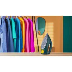 Philips 7000 series DST7050/70 strijkijzer Stoomstrijkijzer SteamGlide Elite-zoolplaat 2800 W Groen