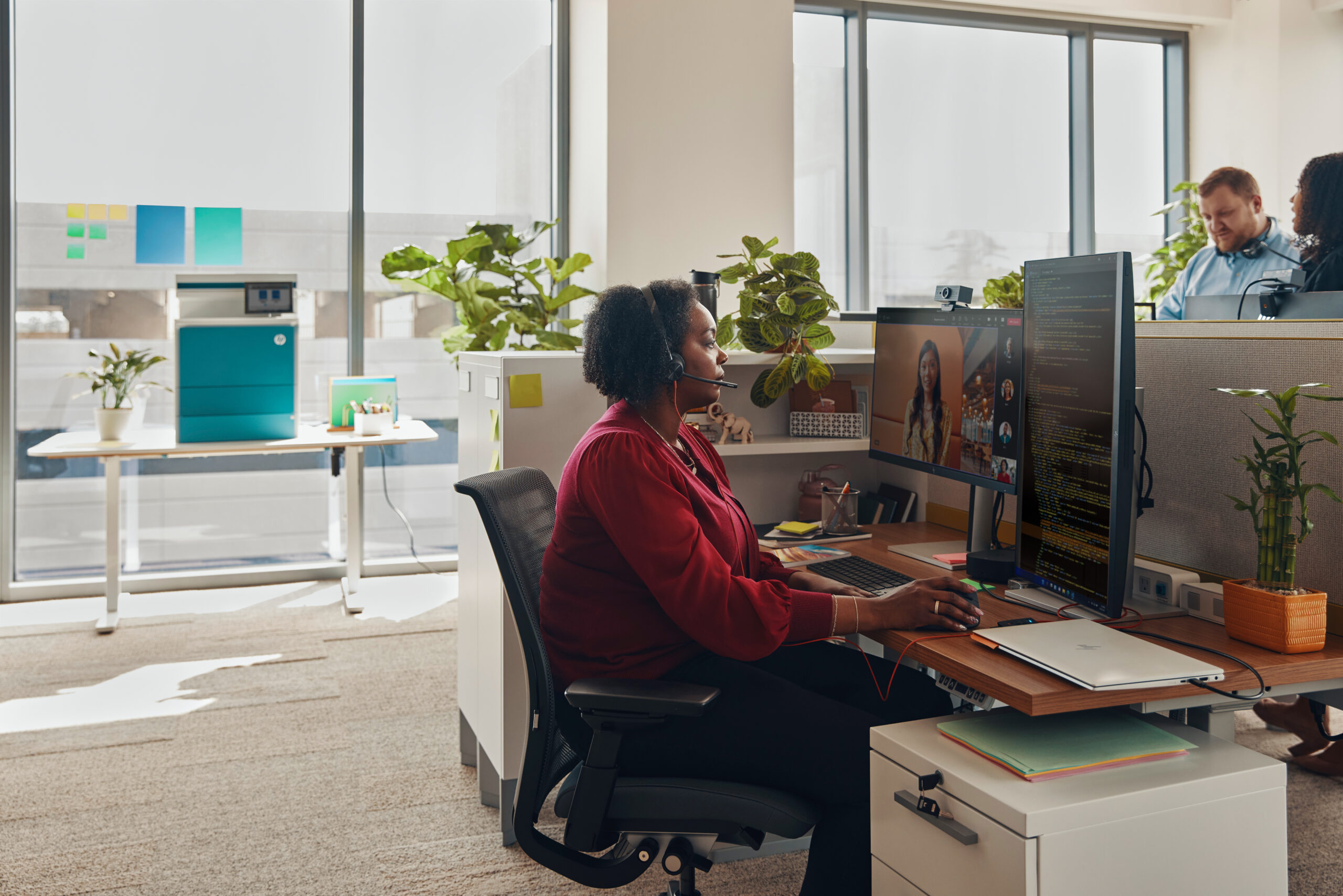 Poly Blackwire 3325 Stereo Microsoft Teams Certified USB-C Headset + 3,5 mm plug + USB-C/A adapter - Afbeelding 2