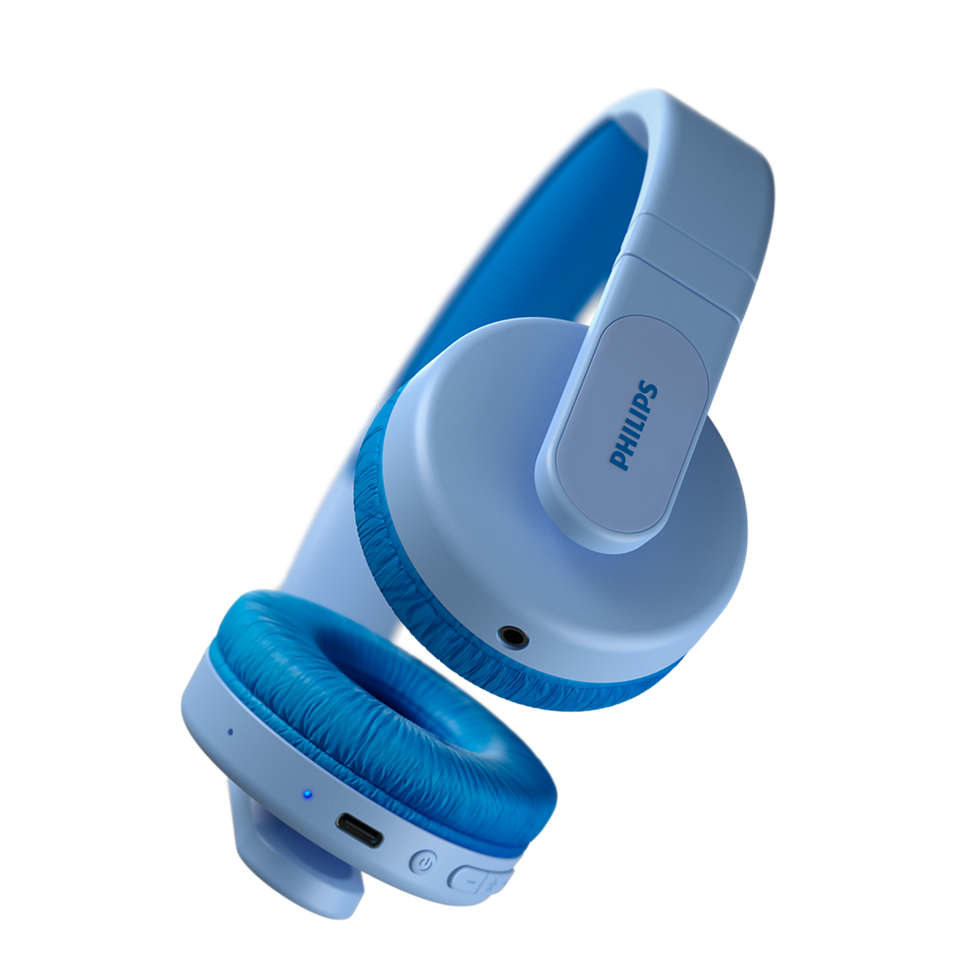 Philips TAK4206BL/00 hoofdtelefoon/headset Bedraad en draadloos Hoofdband Oproepen/muziek USB Type-C Bluetooth Blauw - Afbeelding 2