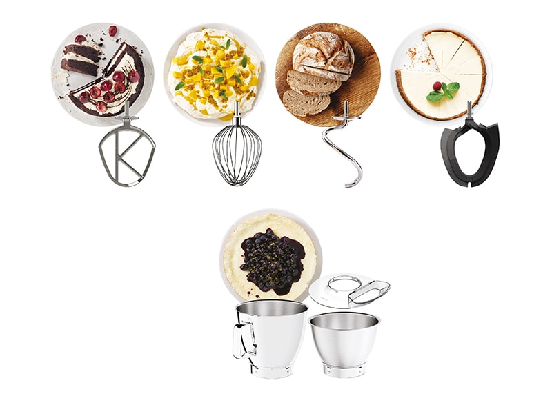 Kenwood KVL85.004SI mixer 1200 W Zilver - Afbeelding 6