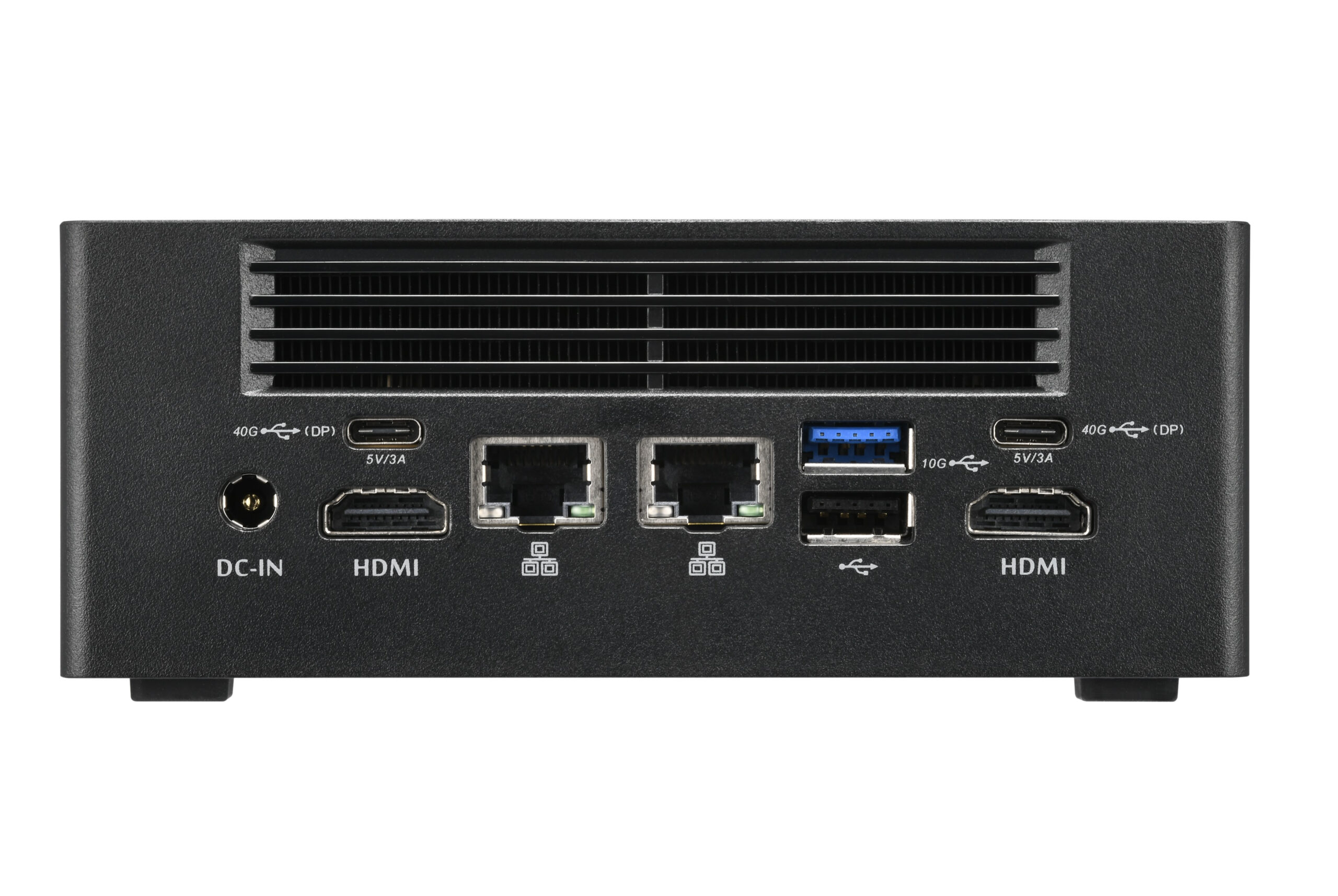 Shuttle Nano PC NA10H7, AMD Ryzen™ 7-8845HS APU, Radeon780M, 2xHDMI, 2xUSB-C 4.0(DP), 2x2.5Gbit LAN, incl. VESA, 24/7 permanent gebruik - Afbeelding 6