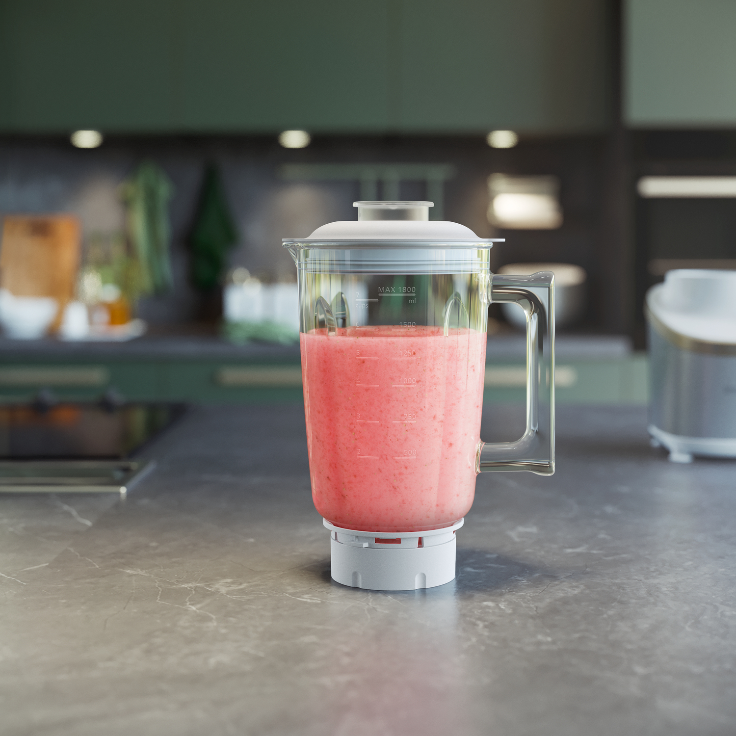 Philips 7000 series HR3760/01 blender 2 l Blender voor op aanrecht 1500 W Roestvrijstaal, Wit - Afbeelding 6