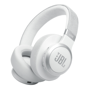 JBL Live 770NC Headset Draadloos Hoofdband Oproepen/muziek Bluetooth Wit