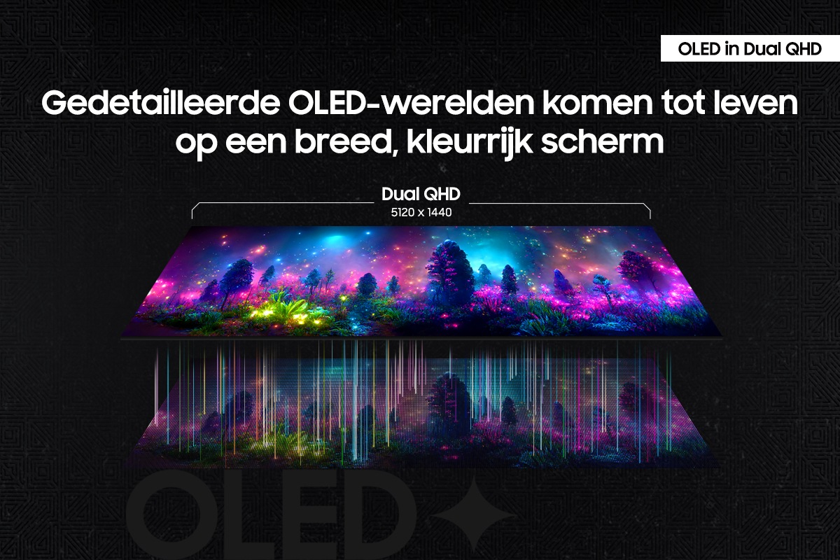 SAMSUNG Odyssey OLED G9 S49DG950SU - 49 inch - 5120 x 1440 pixels (DQHD) - Oled - Afbeelding 6