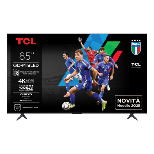 TCL 4K Smart QD-MiniLED TV 85Q6C 144HZ (2025) 85"