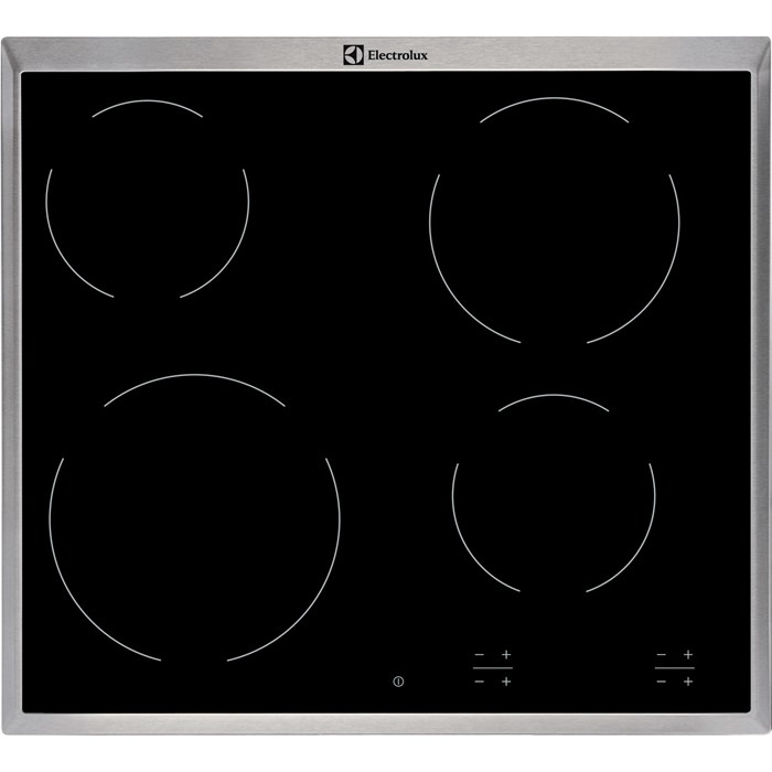 Electrolux EHF16240XK kookplaat Zwart Ingebouwd Keramisch 4 zone(s)