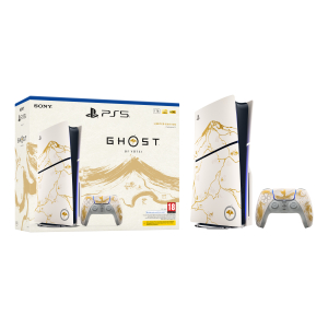 Sony PlayStation 5 - Ghost of Yotei Gold Limited Edition 1 TB Wifi Zwart, Wit