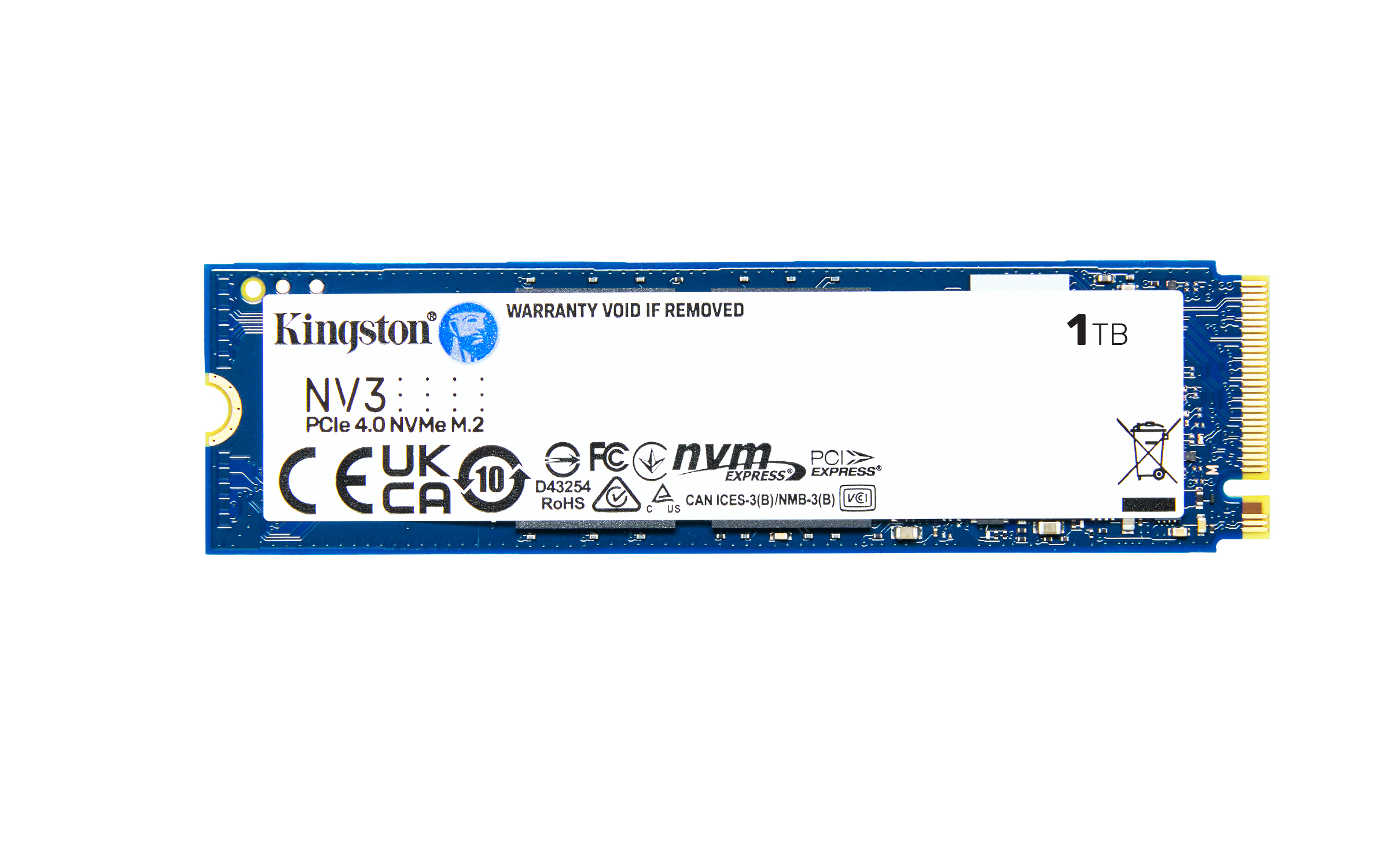 Kingston Technology 1000G NV3 M.2 2280 NVMe SSD - Afbeelding 3