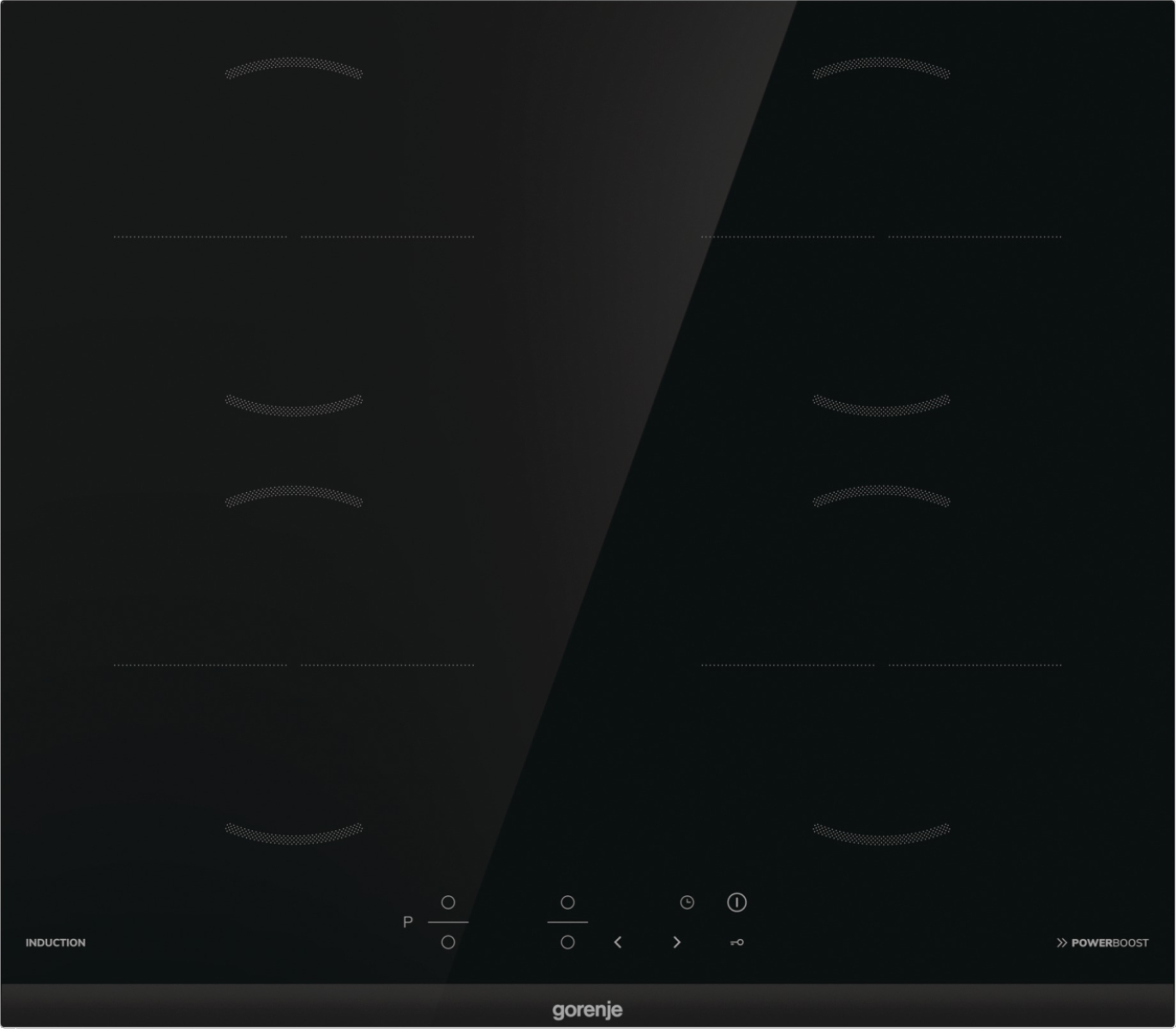 Gorenje GI6401BCE Zwart Ingebouwd 59.5 cm Inductiekookplaat zones 4 zone(s) - Afbeelding 5