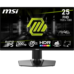 MSI MAG 255PXF computer monitor 62,2 cm (24.5") 1920 x 1080 Pixels Full HD Zwart