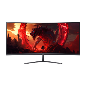 Acer ED340CUR X0 computer monitor 86,4 cm (34") 3440 x 1440 Pixels UltraWide Quad HD LCD Zwart