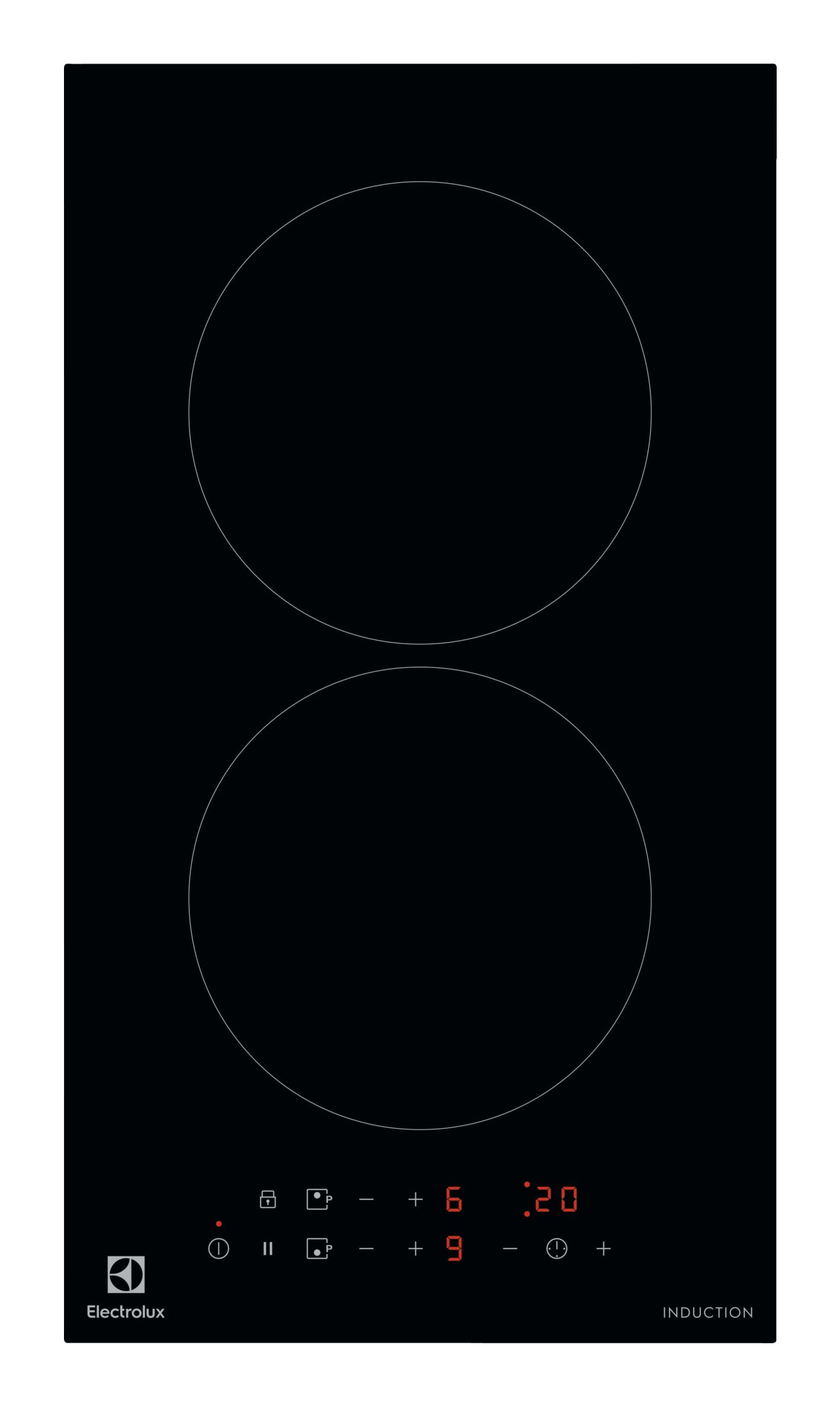 Electrolux Serie 300 LIT30231C Zwart Ingebouwd 29 cm Inductiekookplaat zones 2 zone(s)