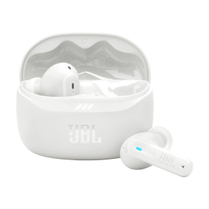 JBL Tune Beam 2 Headset Draadloos In-ear Oproepen/muziek Bluetooth Wit
