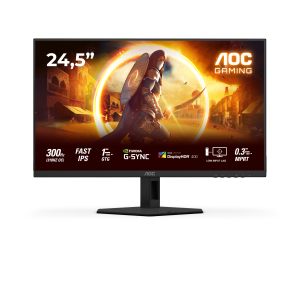 AOC G4 25G4SRE computer monitor 62,2 cm (24.5") 1920 x 1080 Pixels Full HD LED Zwart, Rood
