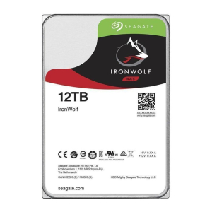 Seagate NAS HDD IronWolf interne harde schijf 12 TB 7200 RPM 256 MB 3.5" SATA III