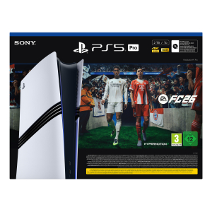Sony PlayStation 5 Pro + EA Sports FC 26 Bundle 2 TB Wifi Zwart, Wit