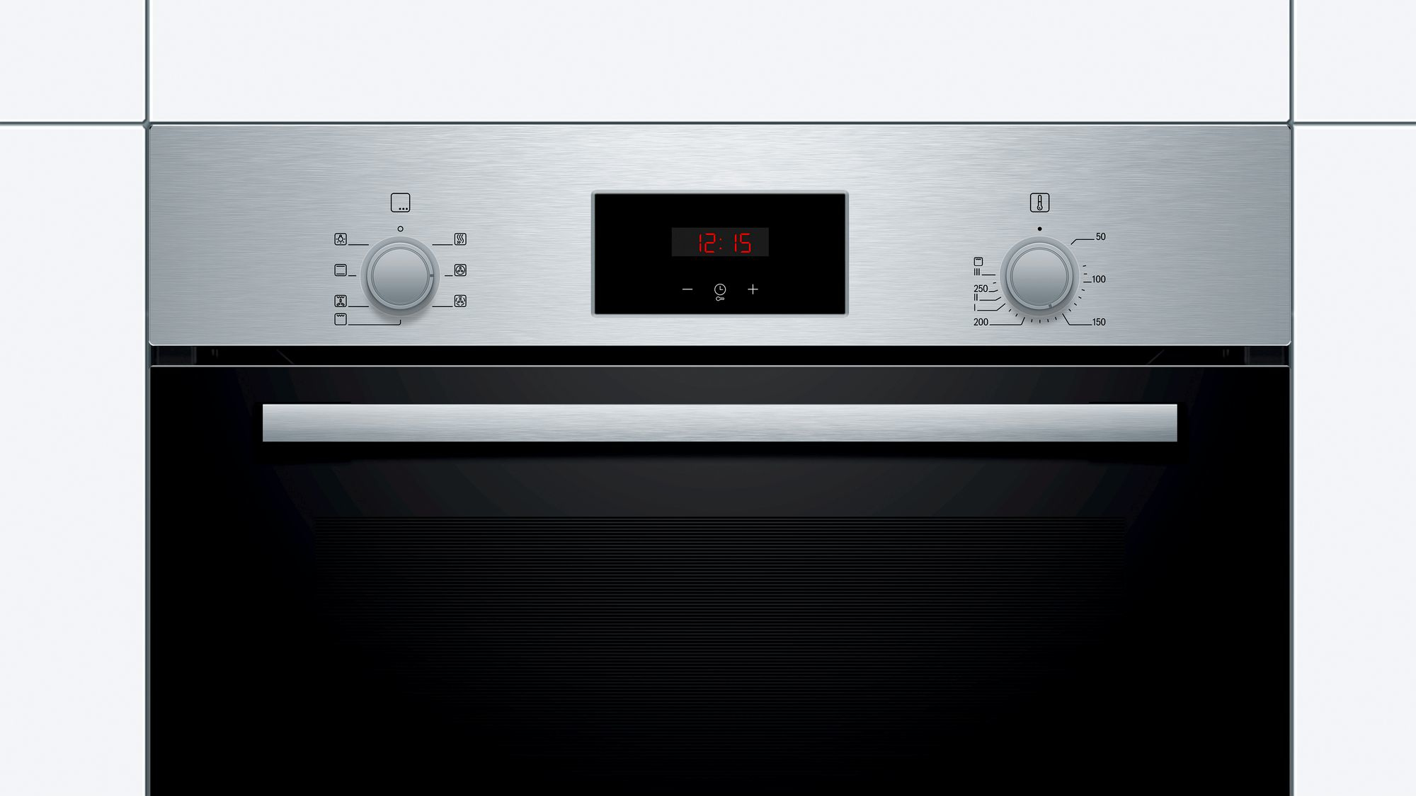 Bosch Serie 2 HBF133BR0 oven 66 l Zwart, Roestvrijstaal - Afbeelding 2