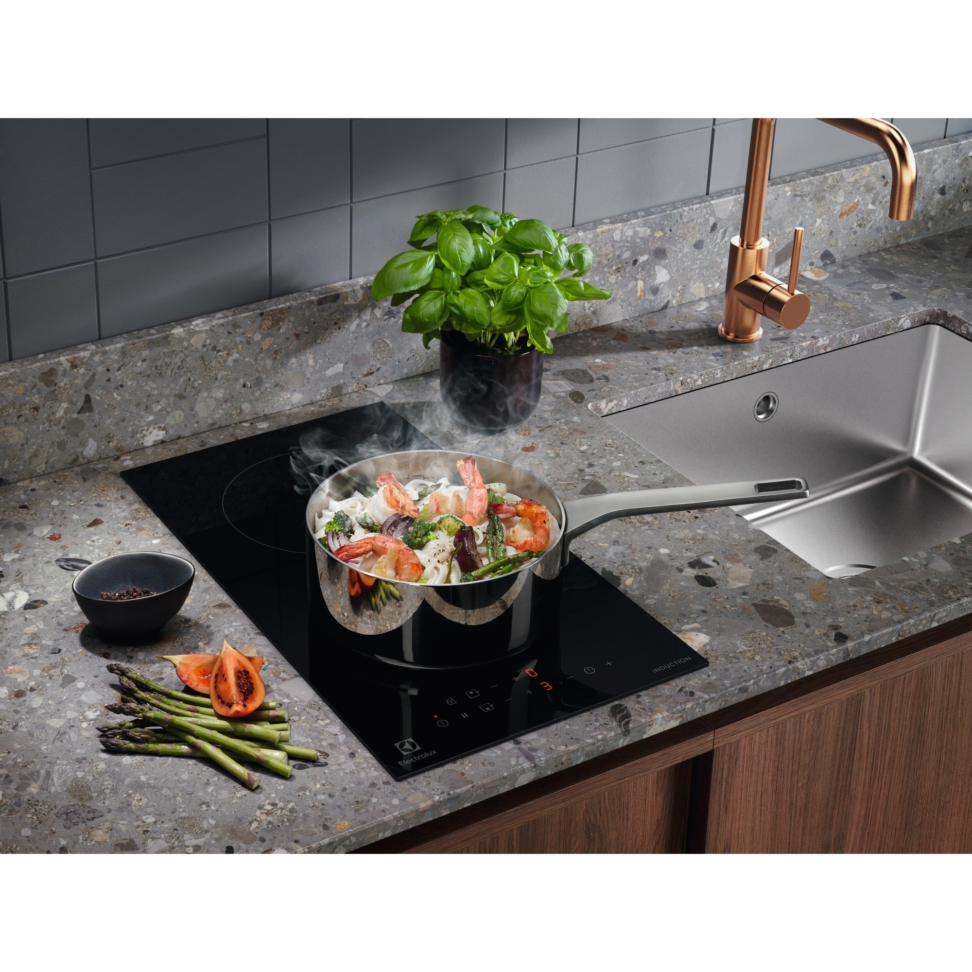 Electrolux Serie 300 LIT30231C Zwart Ingebouwd 29 cm Inductiekookplaat zones 2 zone(s) - Afbeelding 3