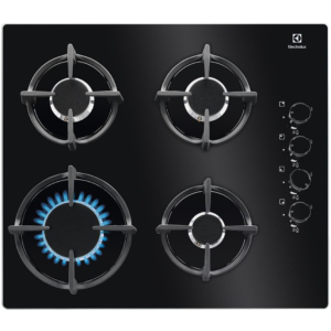 Electrolux EGG6407K Zwart Ingebouwd 59 cm Gaskookplaat 4 zone(s)