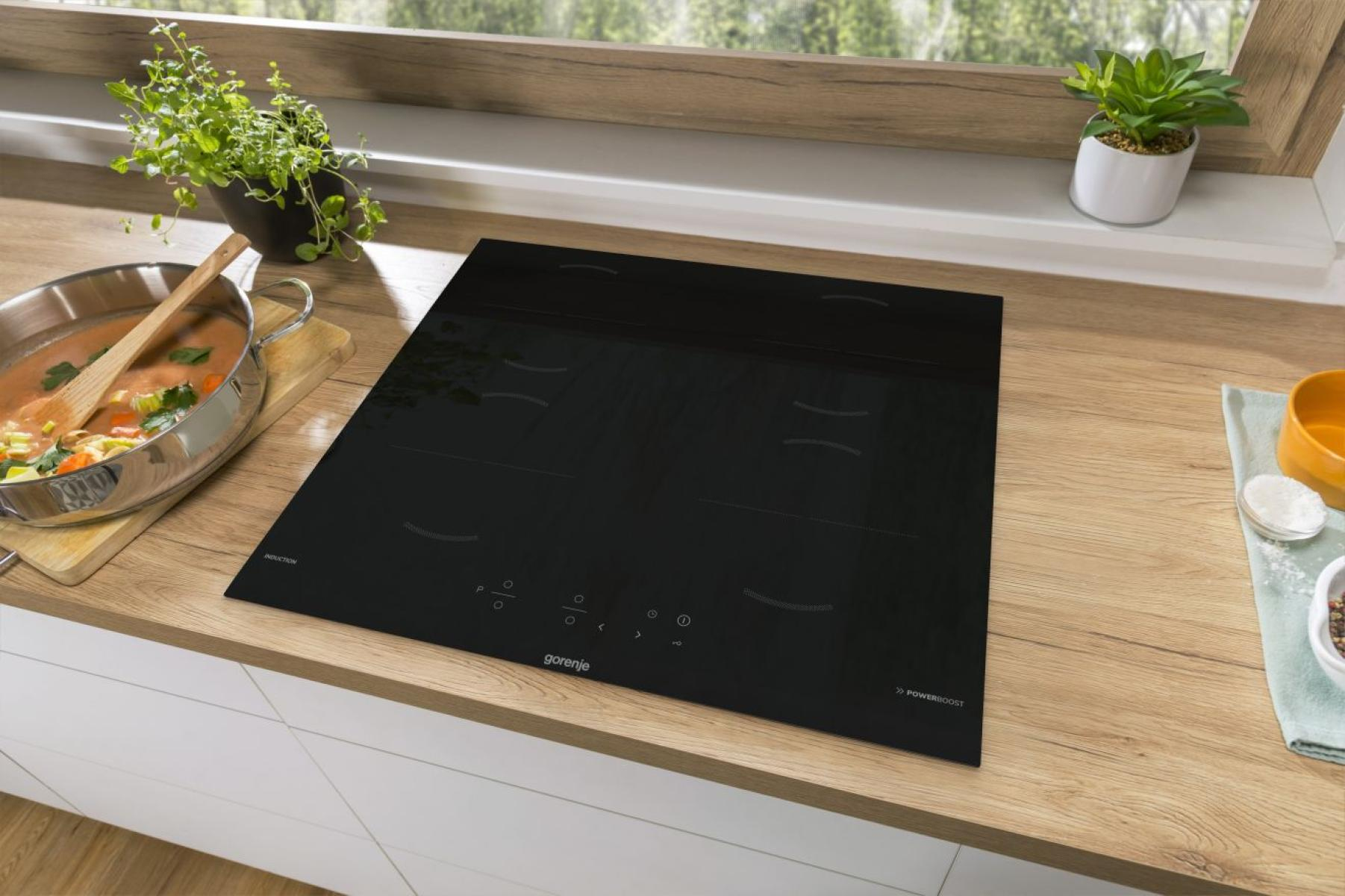 Gorenje GI6401BCE Zwart Ingebouwd 59.5 cm Inductiekookplaat zones 4 zone(s) - Afbeelding 8