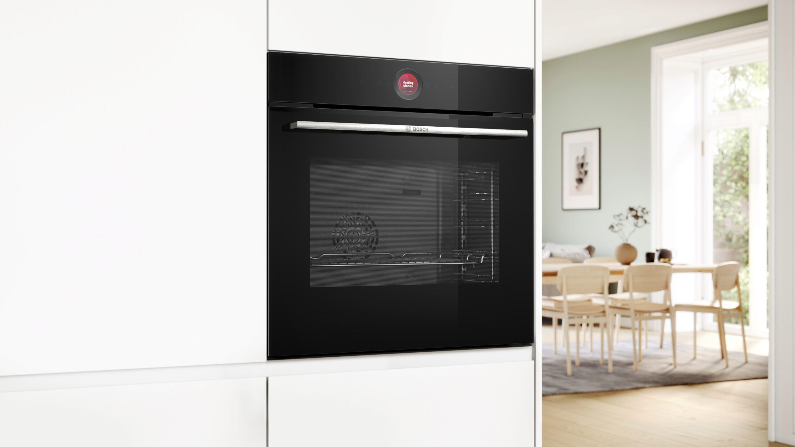 Bosch Serie 8 HBG7341B2 oven 71 l 3600 W Zwart - Afbeelding 2