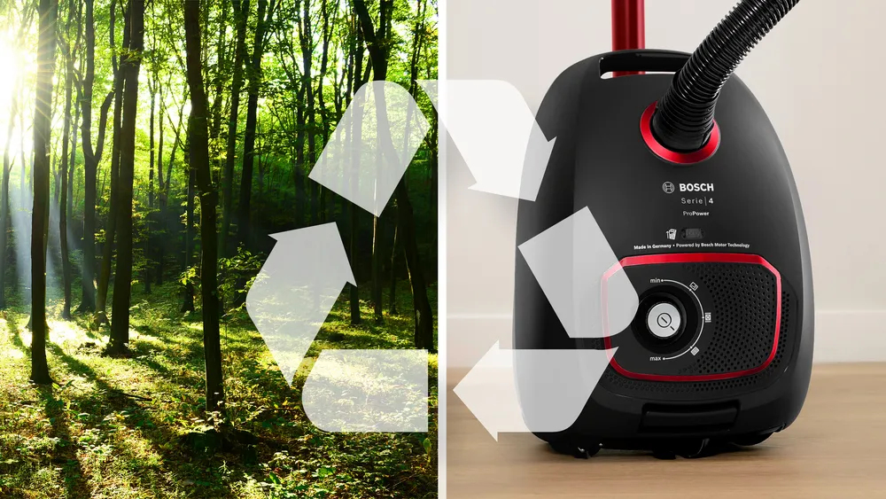 Bosch Serie 4 BGB41POW1 stofzuiger 4 l Cilinderstofzuiger Droog 850 W Stofzak - Afbeelding 10