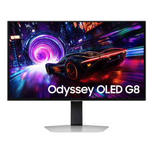 Samsung G81SF computer monitor 68,6 cm (27") 3840 x 2160 Pixels 4K Ultra HD OLED Zilver